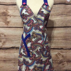 Ladies retro cafe style apron